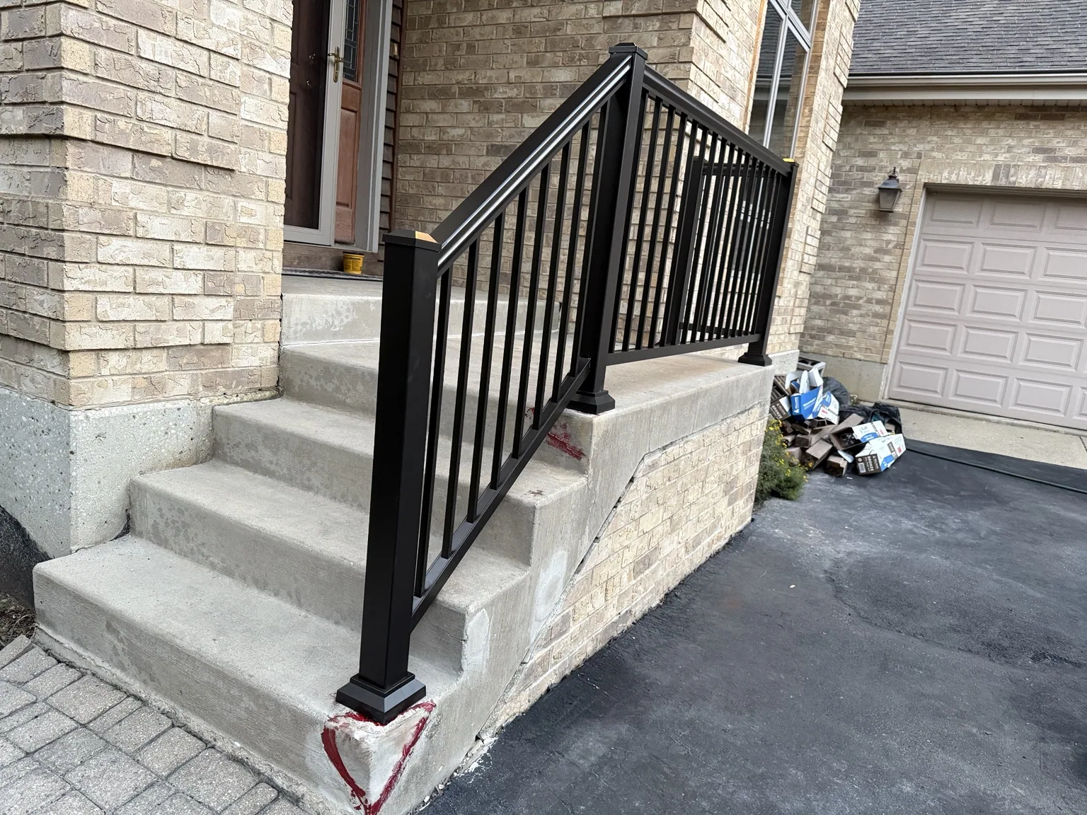 Exterior Stair Railings — project photo